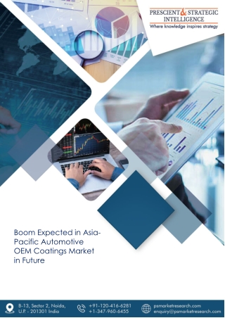 Boom Expected in Asia-Pacific Automotive Original Equipment Manufacturer Coatings Market in Future