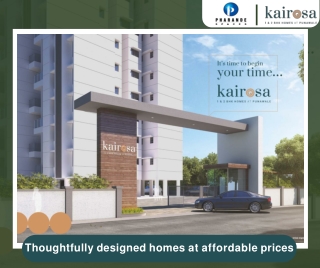Pharande Spaces Presents Property KAIROSA In Punawale – Pune