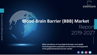 Blood-Brain Barrier (BBB) Market ppt