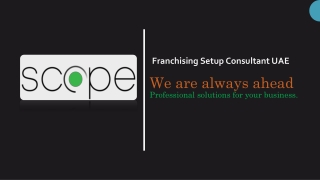 Franchising Setup Consultant UAE