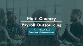 Multi-Country payroll outsourcing in UAE