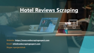 Hotel Reviews Scraping