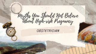 Myths You Should Not Believe About High-risk Pregnancy