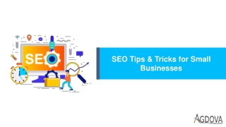 SEO Tips & Tricks for Small Businesses
