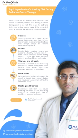 Best Oncologist | Dr. Dodul Mondal