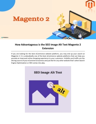 How Advantageous is the SEO image Alt Text Magento 2 Extension