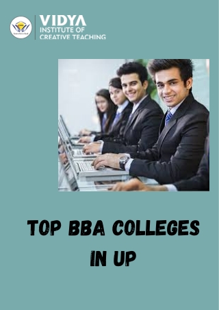 Top BBA Colleges in Meerut | Best BCA College in Meerut