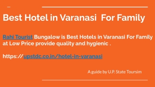 Best Hotel in Varanasi  For Family