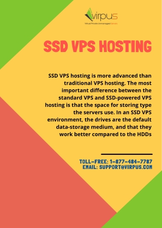 SSD VPS Hosting