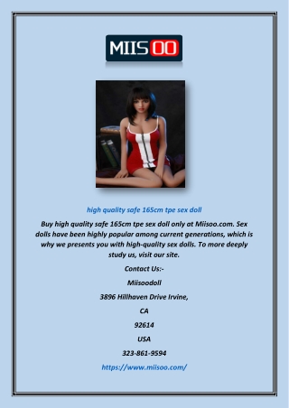 high quality safe 165cm tpe sex doll | miisoo.com
