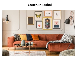 Couch in Dubai