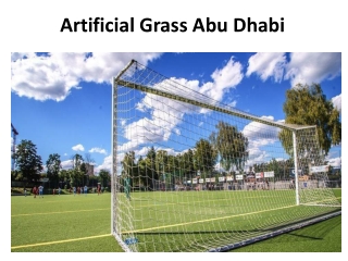 Artificial Grass Abu Dhabi