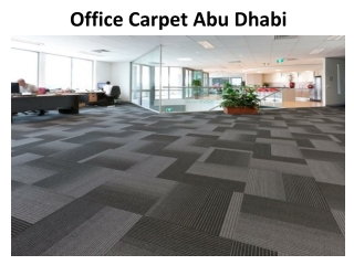 Office Carpet Abu Dhabi