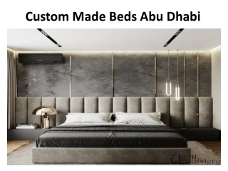Custom Made Beds Abu Dhabi