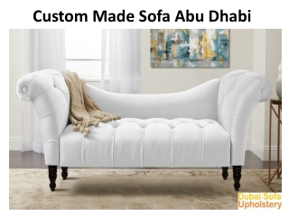 Custom Made Sofa Abu Dhabi