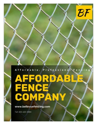High Quality and Affordable Fence Company in Des Moines