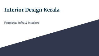 Interior Design Kerala