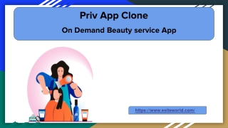 Priv App Clone - On Demand Beauty Service App