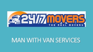 Man With Van Services