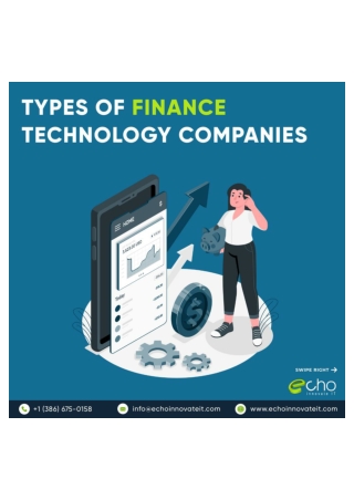 types of fintech technology companies