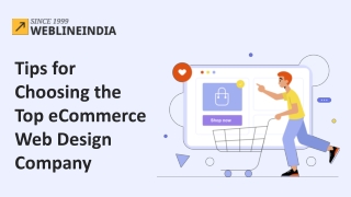Tips for Choosing the Top eCommerce Web Design Company