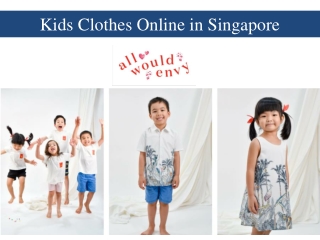 Kids Clothes Online in Singapore