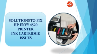Solutions to fix HP Envy Printer Ink Cartridge issues