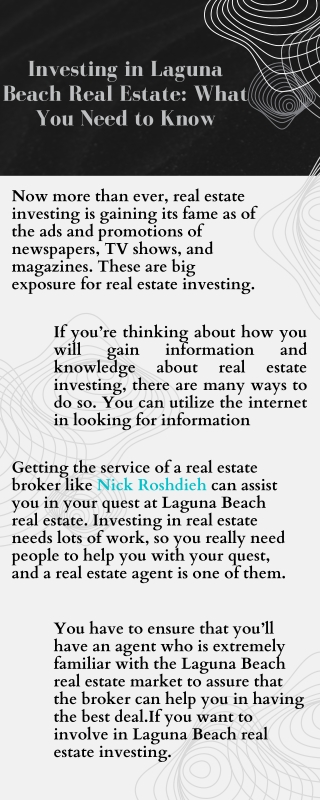 Investing in Laguna Beach Real Estate What You Need to Know