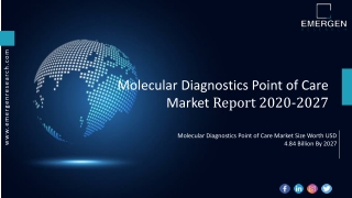 Molecular Diagnostics Point of Care Market