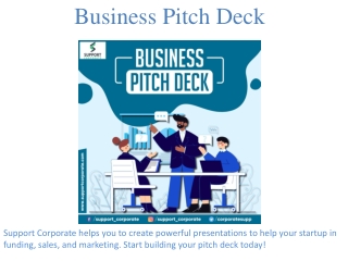 Business Pitch Deck