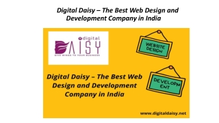 The Best Web Design and Development Company in India