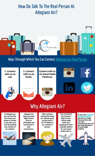 1-844-414-9223 Talk To Real Person at Allegiant Air