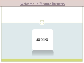 Hire A Recovery Expert - Finance Recovery