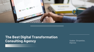 The Best Digital Transformation Consulting Firm in UK