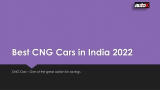 Best CNG Cars in India 2022|CNG Cars – autoX