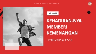 KehadiranNya Memberi Kemenangan