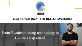 Shield - Stay one Step Ahead Using Technology
