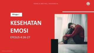 Kesehatan Emosi