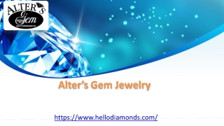 How to Choose Certified Diamonds for Your Engagement Rings_Alter'sGemJewelry