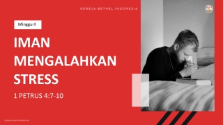 Iman Mengalahkan Stress