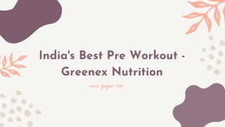 Buy Best Pre Workout Supplements to Maximize Your Muscles