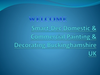 Get the best External Decorating in Stoke Poges