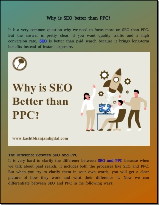 SEO VS PPC: Which is Better for Your website