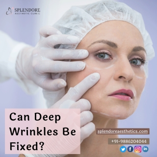 Can Wrinkles Be Fixed | Anti wrinkle Treatment in HSR Layout