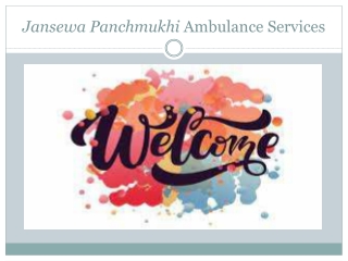 Jansewa Panchmukhi Ambulance Services in Gosaintola (1)