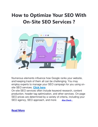 How to Optimize Your SEO With On
