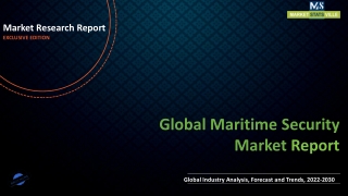 Maritime Security Market Size to Hit New profit-making Growth By 2030