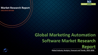 Marketing Automation Software Market High Probability Business Opportunity by 20