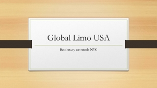 Get the Best luxury vehicle rentals in NYC