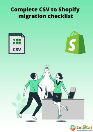 Complete CSV to Shopify migration checklist